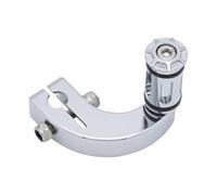 MNEVZX Convient pour Harley Davidson Softail Fat Boy Breakout FXBR Street Bob 114 Low Rider ST Moto Talon Pointe Levier de Vitesses Sélecteur Vitesse Gear Shifter en Métal(A-Chrome)