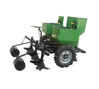 MNEVZX épandeurs de Jardin Distributeur de graines Mini planteur de Pommes de Terre Semoir Machine 2 rangées