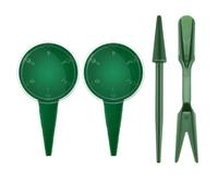 MNEVZX épandeurs de Jardin Mini Distributeur de semences de semis, semoir Manuel, épandeur de semences, Outil de Plantation de semences portatif, semoir à Main(Green Seeder Set A)