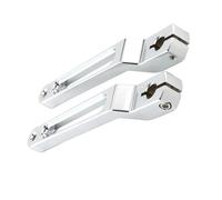 MNEVZX Levier de changement de vitesse pour moto, compatible avec Harley Touring Street Electra Road Glides Road Kings 1988-2023 Sélecteur Vitesse Gear Shifter en Métal(Chrome)