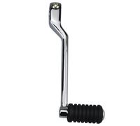 MNEVZX Levier Moto Cale-pieds de levier de vitesse avant/arrière pour moto Harley-Davidson Street Glide Touring Softail Fat Boy Road King Levier de Vitesses de Moto(Chrome Left Rear)