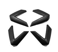 MNEVZX Poignée de Porte de Voiture Garniture décorative de poignée de porte intérieure en fibre de carbone pour Audi A3 Sportback Berline 2021-2023 Poignée De Porte Extérieure