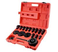 MNEVZX Presse à buselures Kit de Presse pour roulements de Roue, 23 pièces, extracteur de Traction Avant avec étui, pour démontage et Installation de la Traction Avant Coffret Extraction de Roulement