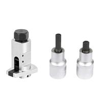 MNEVZX Presse à buselures Outil de Suspension de Voiture 3 pièces, extracteur d'amortisseur hydraulique, écarteur de Jambe de Force, séparateur de rotule et de Bague Coffret Extraction de Roulement