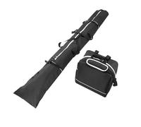 MNEVZX Sac de Ski et Sac à Chaussures combinés pour 2 Personnes, Pochette et kit de Transport aérien pour Adultes et Enfants