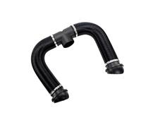 MNEVZX Tuyau à air Chaud Raccord de Chauffage Diesel 75 mm T 3 Sorties, 2 Sorties d'air, 2 tuyaux de Conduit Noir Chaud et 4 Colliers de Serrage Réchauffeur d'air Diesel(2x75mm Pipe n T)