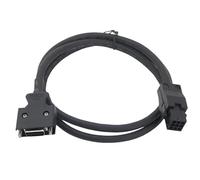 MNEXQML MR-JCCBL5M-L MR-J2S Câble d'alimentation pour encodeur servo moteur MR-PWCNK1 pour MR-J2S-40 HC-KFS43 100 W ~ 750 W (câble d'alimentation, 10 m)