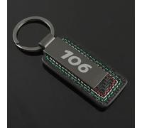 MNGKIQC 1 Pièce Porte-clés de Voiture, pour Peugeot 106 Porte Clé Portable Multifonction Porte-clés de Voiture Accessoires Clés,A