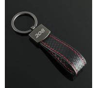 MNGKIQC 1 Pièce Porte-clés de Voiture, pour Peugeot 208 Porte Clé Portable Multifonction Porte-clés de Voiture Accessoires Clés,D