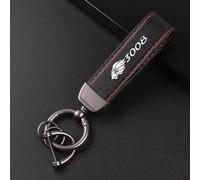 MNGKIQC 1 Pièce Porte-clés de Voiture, pour Peugeot 3008 Porte Clé Portable Multifonction Porte-clés de Voiture Accessoires Clés,A