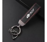 MNGKIQC 1 Pièce Porte-clés de Voiture, pour Peugeot 307 Porte Clé Portable Multifonction Porte-clés de Voiture Accessoires Clés,B