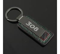 MNGKIQC 1 Pièce Porte-clés de Voiture, pour Peugeot 308 Porte Clé Portable Multifonction Porte-clés de Voiture Accessoires Clés,C