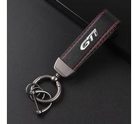 MNGKIQC 1 Pièce Porte-clés de Voiture, pour Peugeot GTI Porte Clé Portable Multifonction Porte-clés de Voiture Accessoires Clés,A