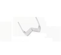 MNGNCBXWK Couvercle Décoratif De Feu Antibrouillard en Acier Inoxydable for Pare-Chocs Avant pour A6 C8 Version Sport 2019 2020 2021 2022 2023 2024 Grille Calandre Antibrouillard(Bright Silver)