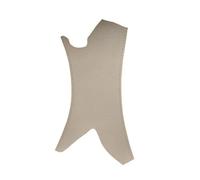 MNGNCBXWK Pour Série 3 E90 320li 318 325 Poignée voiture Panneau porte intérieur Garniture traction Gris Beige Fibre carbone Noir Gauche/Droite (Beige Right)