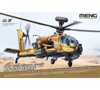 Meng Model 1:35 - AH-64D Saraf Attack Helicopter Israël, taille unique C
