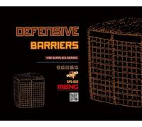 (MNGSPS-032) - Meng Model 1:35 - Defensive Barriers (Resin)