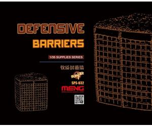 (MNGSPS-032) - Meng Model 1:35 - Defensive Barriers (Resin)