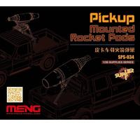 Meng-Model SPS-034 - 1:35 Pickup Monté Pods De Fusée (Résine) - Neuf