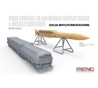 (MNGSPS-063) - Meng Model 1:35 - Russian 9M38 SAM Display Rack & Container