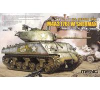 (MNGTS-043) - Meng Model 1:35 - US Medium Tank M4a3 (76) W