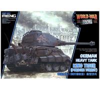 (MNGWWT-003) - Meng Model - German King Tiger World War Toon
