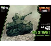 (MNGWWT-012) - Meng Model - M5 Stuart US Light Tank Toon Tank