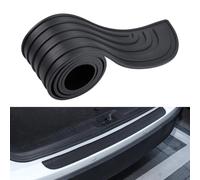 MNHCAC Protecteur de Seuil de Porte pour Renault Duster Clio Logan Fluence Latitude Sandero Koleos, Protecteur Pare-Chocs Arrière, Résistant Aux Rayures et Antidérapant,Black-7 * 90cm