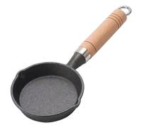 mni Frying Pan | Non Stick Frying Pan, Heat Resistant Handle, Anti Scalding Cast Frying Pan | Portable Induction Compatible mni Frying Pan Poached, Small Anti-Scratch Iron Pan For Kitchen