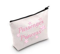 MNIGIU Funny Girlfriend Cosmetic Bag Passenger Princess Makeup Bag Passenger Princess Gift