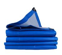 MNIHSFRTY Bâche imperméable Robuste 3x10 Pieds, bâche de Protection imperméable pour extérieur, bâche en polyéthylène Robuste, bâche imperméable Robuste, pour Toit, Camping, terrasse, piscin