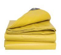 MNIHSFRTY Bâche imperméable Robuste 7x7 Pieds, bâche de Protection imperméable pour extérieur, bâche en Polyéthylène Robuste, pour Toit, Camping, terrasse, Piscine