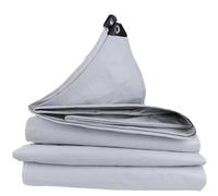 MNIHSFRTY Bâche imperméable Robuste 7x7 Pieds, bâche de Protection imperméable pour extérieur, bâche en polyéthylène Robuste, bâche imperméable Robuste, pour Toit, Camping, terrasse, Piscine