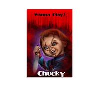 MNIJKDF Cult of Chucky Caractère Couleur Poster Peinture décorative sur toile Art mural pour salon, chambre à coucher 40 x 60 cm