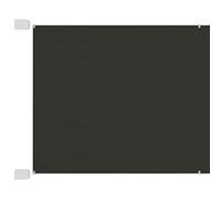 MNISDFL Brise-vue pour balcon, paroi latérale, brise-vue, store vertical, anthracite, 60 x 1000 cm, tissu Oxford