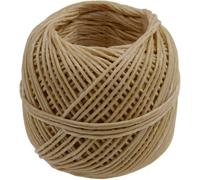 Mnixy Organic Hemp Wick Beeswax Hemp Wick 200 Feet For Living Room,Bedroom,Dining Room,Church