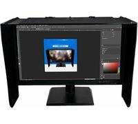 MNJVCFDS Capuchon D'écran D'ordinateur De Bureau, Écran D'ordinateur Ombrage Panneau Latéral Capuchons De Moniteur Réglables Écran Pliable Viseur Solaire, 16-27 Pouces Peut Être Utilisé