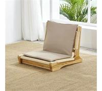 MNJVCFDS Chaise Au Sol Tatami avec Dossier en Rattan, sans Jambes Confortables pour Le Salon, La Chambre, La Paille Naturelle
