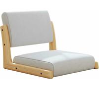 MNJVCFDS Chaise De Plancher De Style Japonais Portable, Chaise Tatami sans Jambes avec Dossier, Méditation Confortable Et Lecture pour Le Salon, Balcon