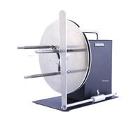 MNMIOIO Enrouleur synchrone Automatique Avant et arrière, réglage Manuel de la Vitesse R9, Machine de Recyclage de Papier for imprimante d'étiquettes de Codes à Barres, Industriel, Commercial