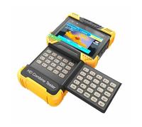 MNMIOIO Testeur de caméra de sécurité, Testeur De Caméra Analogique IP H.265 4K, Testeur De Vidéosurveillance, Moniteur HD 1080P, Moniteur De Test Combiné De Sécurité, TDR RJ45, Testeur De Câble(T70)