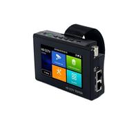 MNMIOIO Testeur de caméra de sécurité, Testeur De Vidéosurveillance 5.4 Pouces, Caméra IP, Moniteur 4K, CCTV VGA IPC POE AHD CVI TVI SDI, Test De Câbles, Caméra Cftv(IPC-1800ADH Plus)