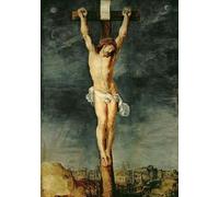 MNMSBFXQ Peinture Célèbre Art Imprime Image Abstrait Impressions Artistiques Le Christ en croix de Pierre Paul Rubens Affiche de Arts pour Salon 60x90cm