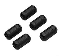 MNMYK Toroïdal Core Ferrite Bead Clip Choke RFI Filtre Bruit 5 x 3,5/5/7/9/13 mm pour câble audio vidéo coaxial USB Firewire Phone Powerline (5 mm)