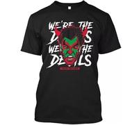 mno7h7v David Puddy We're The Devils T-Shirt