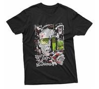 mno7h7v Death is The Beginning Horror Film T-Shirt