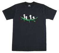 mno7h7v Kodama on Tree Japanese Tree Spirits Mens Loose Fit Cotton T-Shirt