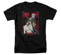 mno7h7v Vampire Knight Castle Pose T Shirt Mens Cartoon Merchandise Black