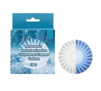 Mnozreo Blocs WC Eau,Toilettes Propres Désodorisant Bleu,Toilettes Propres Désodorisant Bleu,WC Net Energy Bloc Anti-Tartre,Pastilles Désodorisantes et Détartrantes,1PC