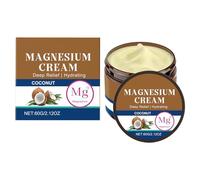 Mnozreo Crème De Sommeil Apaisante De Magnésium,60G,1PC,Lotion de Magnésium pour Calme de Douleur,Pour Corps,Jambes & Pieds,Texture Non Grasse